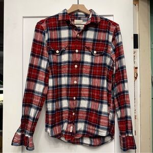 AEO - Flannel Button Down Shirt